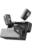 DJI Mic 2 (2 TX + 1 RX + Charging Case)-Gürültü Engelleme, Dokunmaktik ekran, Mikrofon - 1