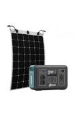ORBUS 1200W Taşınabilir ve 110W Esnek Panel - 1