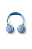 Philips Kablosuz Kulak Üstü Bluetooth Mikrofonlu Çocuk Kulaklığı Mavi - 4