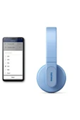 Philips Kablosuz Kulak Üstü Bluetooth Mikrofonlu Çocuk Kulaklığı Mavi - 2