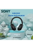 Sony Wh-1000xm4s Gürültü Engelleme Özellikli Kablosuz Bluetooth Kulaklık (SİYAH) - 1
