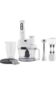 Grundig Bl 4781 El Blender Seti, Paslanmaz Çelik, 1.5 Litre, Mikser Aksesuarlı, 700 W, Beyaz - 1