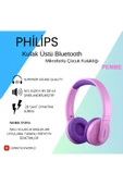 Philips Kablosuz Kulak Üstü Mikrofonlu Çocuk Kulaklığı - 1