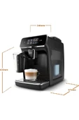 Philips Ep2231/40 Tam Otomatik Espresso Makinası, 1.8 L Kapasite, 3 Aromatik Kahve Çeşidi, Lattego S - 7