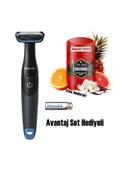 Philips BG1024/15 Bodyshaver Vücut Tıraş Makinesi + Stick Deodorant Hediyeli Avantaj Set - 1