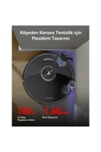 Roborock FlexiArm Tasarımlı Yan Firça Ekstra Kenar Temizleme Sistemi S8 Maxv Robot Süpürge Beyaz - 2