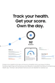 Samsung Galaxy Ring Fitness Monitor Uyku Takipçisi AI Akıllı Yüzük Boyut 6 - Titanyum Gümüş - 3