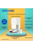 Dreame 12000Pa emiş gücüyle Ultra Robot Süpürge Beyaz-(X40 Ultra) - 1