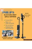 Philips Tek Süpürge ,3 işlem Silin,Süpürün ,çekin.. Aqua Trio Kablosuz Islak&kuru Dikey Süpürge, - 1