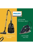 Philips Marathon Ultimate Torbasız Süpürge, XB9125/07 + Philips Azur 7000 Buharlı Ütü DST7510/80 - 1