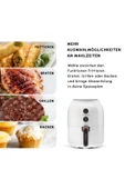 Karaca Multifry Heißluftfriteuse, Hava fritözü, Einfache Reiningung, Energiesparend, fritözler - 8