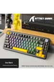 Choice Attack Shark X85Pro Oyun Mekanik Klavye Üç Mod RGB Bluetooth Kablosuz Özelleştirme Sıcak ... - 1