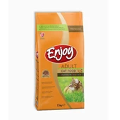 Enjoy Yetişkin Renkli Gurme Kuru Kedi Maması 15 kg. - 1
