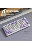 Choice Attack Shark X85Pro Oyun Mekanik Klavye Üç Mod RGB Bluetooth Kablosuz Özelleştirme Sıcak ... - 5