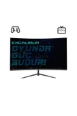 Excalibur 200Hz 1MS Curved G-Sync Full HD Gaming Monitör Siyah Oyuncu Monitörü - 1