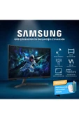 Samsung 32 Inç 2k Qhd 1ms 165hz Freesync Hdr10 1ms Va 1000r Kavisli Gaming Monitör Siyah-ls32cg552euxuf - 1