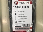Tork TRK-1200-90B Siyah 100lü Kablo Bağı - 2