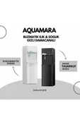 AQUAMARA Buz Makinalı Su Sebili Siyah LYCZ629-Siyah - 2