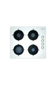 Profilo Gazlı Ocak 60 cm Sert cam, Beyaz - 1