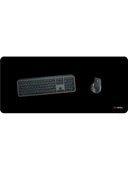 EXVEGA Mousepad XXL Siyah Düz - 1