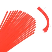 Hazır 85 Adet Kare Çubuk Motorlu Tırpan Misinası Bahçe Dayanıklı Ot Biçme İpi Çubuk 4 mm (28 cm) thumbnail 5