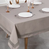 Schafer Home Suzy Masa Örtüsü 160x260 Cm 1 Parça-Taş Rengi - 1