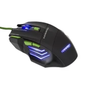 Polosmart PGM07 Gaming Mouse + Mouse Pad Yeşil - 5