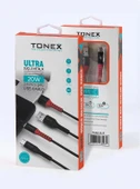 Tonex 3.4A 20W Usb To Type-C 20W Hızlı Usb Kablo M-12 - 10 ADET - 1