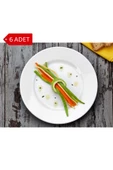 Avangart Mutfak 6 ADET - 19cm İnce Kırılmaya dayanıklı Melamin Tatlı, Pasta, Börek, Pilav, Servis Tabağı, Lokanta - 3