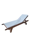 MİNDERSAN Solmazlık Garantili Akrilik Krem Şezlong Minderi 180-55-5 Cm thumbnail 1