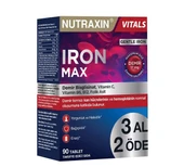 Nutraxin Iron Max 90 Tablet - 3 Al 2 Öde - 1