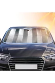 Ermiya 130*60 cm Araba Ön Cam Güneşlik Araç Oto Güneşlik Güneş Koruyucu thumbnail 2