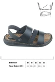 Gezer 11651.01 Anatomik Rahat Taban Erkek Sandalet - 2