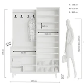 Abre PLAZA PORTMANTO VESTİYER AYAKKABILIK - 5