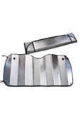 Universal Katlanabilir Parlak Araba Ön Cam Güneşlik 130 Cm X 60 Cm - 1
