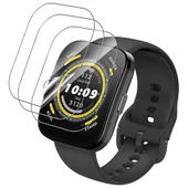 Amazfit Bip 5 Uyumlu 3 Adet Şeffaf Ekran koruyucu Nano Jelatin - 3