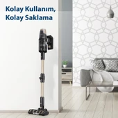 Blaupunkt A70 Şarjlı Dikey Süpürge Gold thumbnail 6