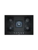 Bosch PPQ7A6B10 75 cm Doğalgazlı Woklu Siyah Cam Ankastre Ocak - 1