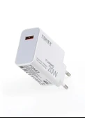 Tonex 20W 4.0A Usb To Type-C Turbo Şarj Başlığı+Kablolu Şarj Aleti - TY20W - 3