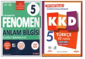 Fenomen 5.Sınıf Anlam Bilgisi Soru Bankası+Kurmay 5.Sınıf KKD Türkçe (2 Kitap) - 1