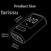 Taşınabilir Şarjlı Akıllı Lastik Şişirme Pompası (Model: ATJ-8466) - 4