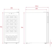 Teka RVF 10032 GBK Solo Şarap Soğutucusu - 4