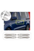 BRSPLAST  Renault Express Uyumlu 2021 Ve Üzeri Krom Kapı Kolu 4 Kapı Paslanmaz Çelik thumbnail 1