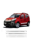 BRSPLAST  Fiat Fiorino Uyumlu 2008 Ve Üzeri Krom Sürgü Çıtası 4 Parça Paslanmaz Çelik thumbnail 2
