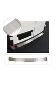 BRSPLAST  Volkswagen Crafter Uyumlu 2017 Ve Üzeri Krom Arka Tampon Üstü Koruma Paslanmaz Çelik thumbnail 1
