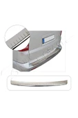 BRSPLAST  Volkswagen T5 Uyumlu 2003-2012 Krom Arka Tampon Üstü Koruma Paslanmaz Çelik thumbnail 1