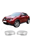 BRSPLAST  Nissan Juke Uyumlu 2014 ve Üzeri Ayna Kapağı 2 Parça Abs Krom Kaplama thumbnail 2