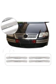 BRSPLAST  Volkswagen Caddy Uyumlu 2003-2010 Krom Ön Tampon Kaşı 4 Parça Paslanmaz Çelik thumbnail 1