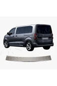 BRSPLAST  Peugeot Expert 3 Uyumlu 2017 Ve Üzeri Krom Arka Tampon Üstü Koruma Paslanmaz Çelik thumbnail 2