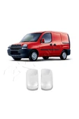 BRSPLAST  Fiat Doblo Uyumlu 2000-2009 Ayna Kapağı 2 Parça Abs Krom Kaplama (Doblo Yazılı) thumbnail 2